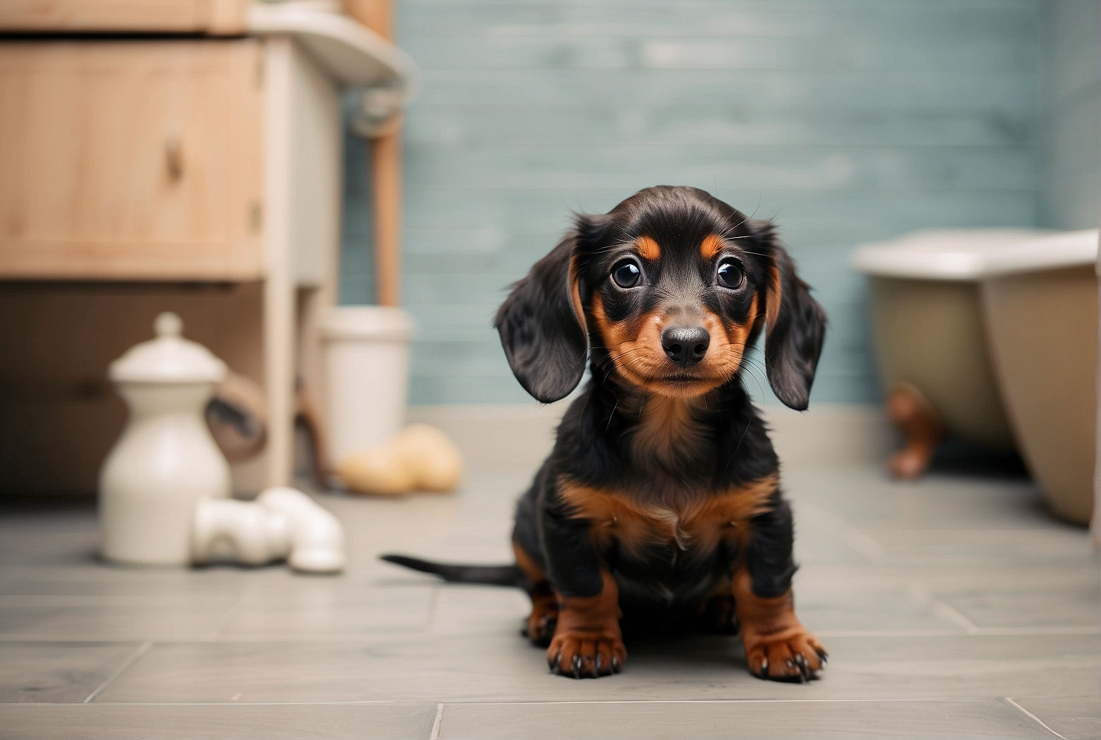 How To Toilet Train A Dachshund Puppy